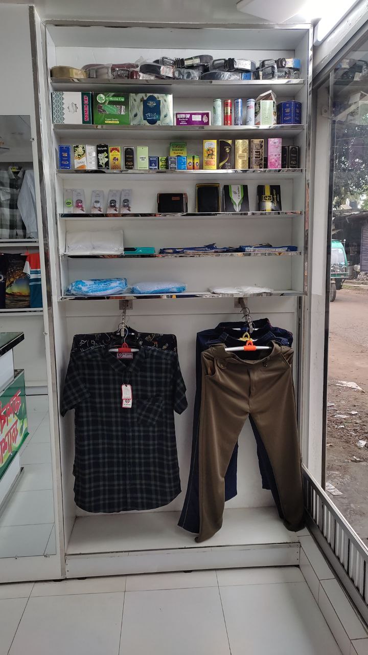 a store with a display of items
